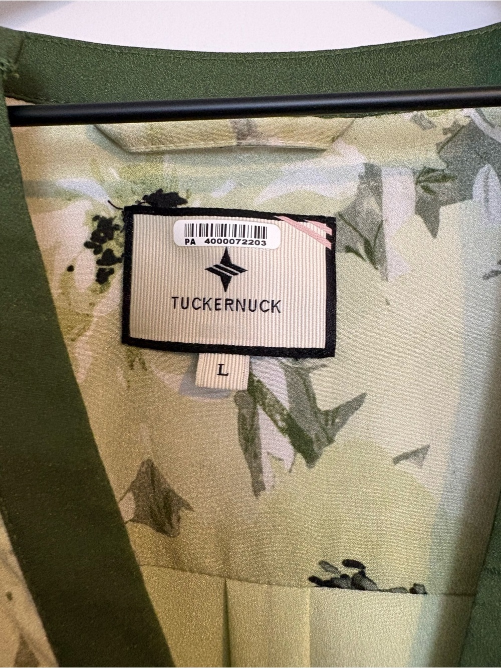 Tuckernuck Shady Grove Camille Floral Green Midi Dress - Picture 5 of 10
